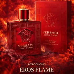 Versace Eros Flame Red Packaging